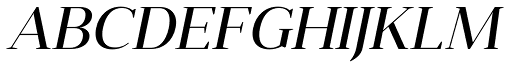 Anglecia Pro Display Italic font specimen