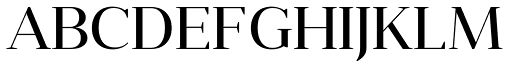 Anglecia Pro Display Regular font specimen