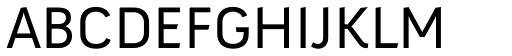 Anivers Regular font specimen