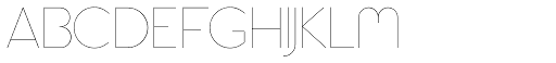Arista Pro Alternate Hairline font specimen