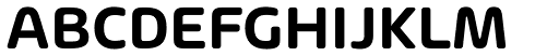 Arlon Semi Bold DEMO font specimen