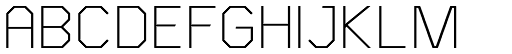 Asbel Light font specimen