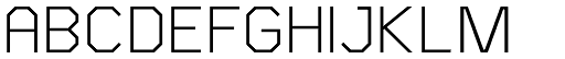 Asbel font specimen