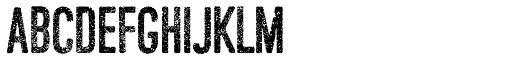 Asfalto font specimen