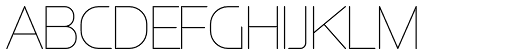 Ata Rounded 25 Thin font specimen