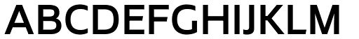 Avram Sans Semi Bold font specimen