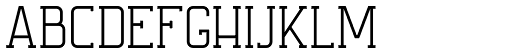 Ballege font specimen