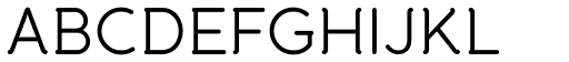 Banda Regular font specimen