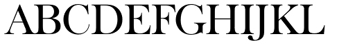 Baskerville Serial font specimen