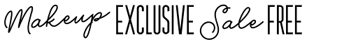 Beauty Style Free Words font specimen