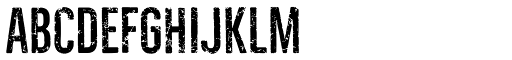 Bellfort Rough Demo font specimen