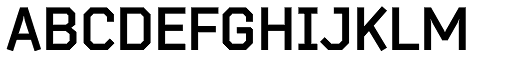 Bender Bold font specimen