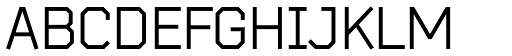 Bender font specimen