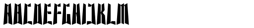 BK Monolith font specimen