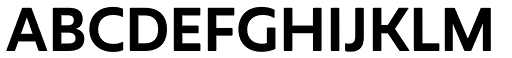 Blauth Semi Bold DEMO font specimen