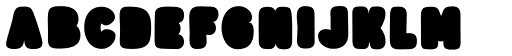 Blonk Regular font specimen