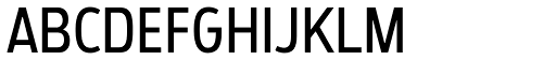 Bosphorus 40 Condensed 43 Regular font specimen