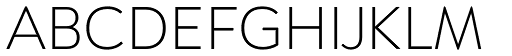 Brooklyn Heritage Sans Thin font specimen