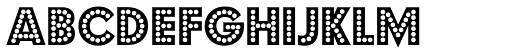 Budmo Jiggler font specimen