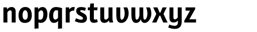 Bunaero Pro Bold Up character specimen 4