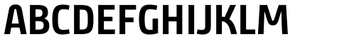 Bunday Clean Bold font specimen