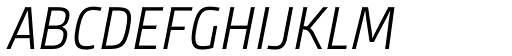 Bunday Sans Semi Light Up It font specimen