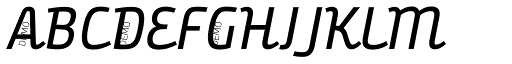 Bunita Swash DEMO font specimen