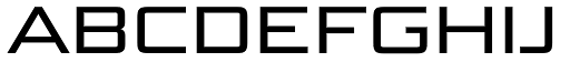 Bunken Tech Sans Std Wide Med font specimen
