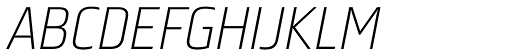 Bunuelo Clean Pro Light Italic font specimen