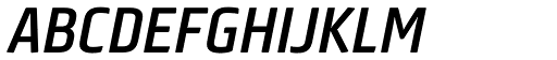 Bunuelo Clean Pro Semi Bold Italic font specimen