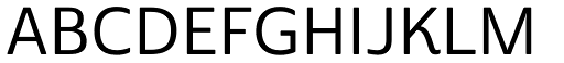 Cabrito Sans Medium font specimen