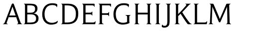 Campan Light font specimen