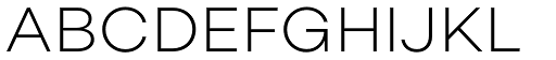 Campton Light DEMO font specimen