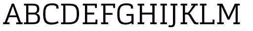 Cargan Light font specimen