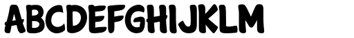 Cartwheel font specimen