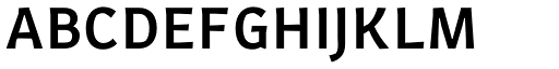 Certa Sans Medium font specimen