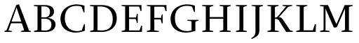 Christel Display font specimen