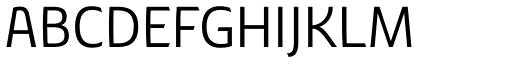 Chypre Norm Regular font specimen