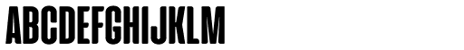 Cinematografica ExtraBold font specimen
