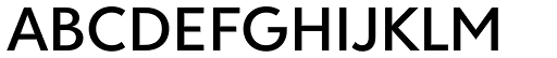Clarika Geometric Medium font specimen