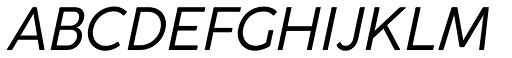 Cocogoose Classic Italic Demo font specimen