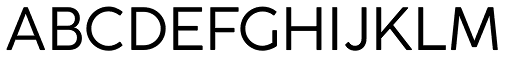 Cocogoose Classic Regular Demo font specimen