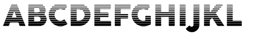 Cocogoose Pro Block Gradient font specimen