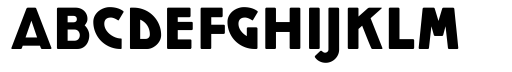 Cocotte Alternate Heavy font specimen