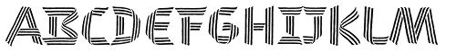 Colorado III font specimen