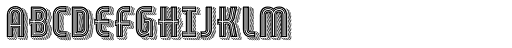 Combine Caps Demo font specimen