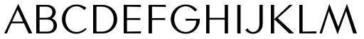 Contax Sans 55 font specimen