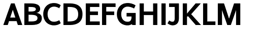 Copenhagen Grotesk Bold font specimen
