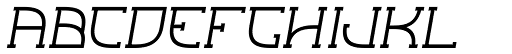 Crem Slab Semi Bold Italic font specimen