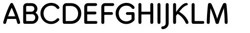 Cushy font specimen
